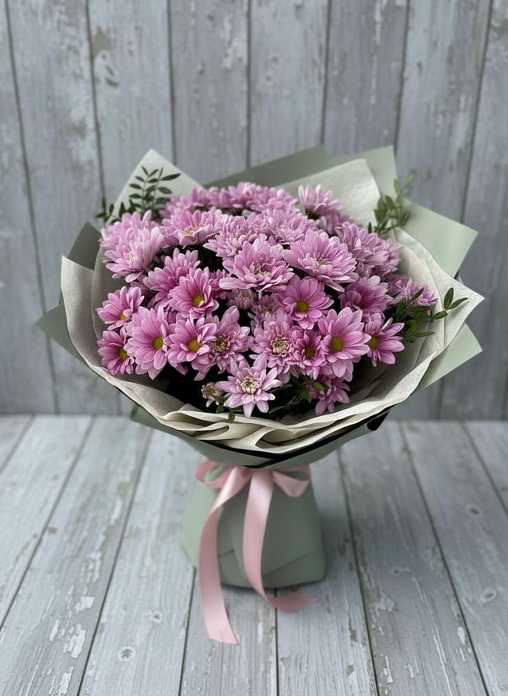 Букет цветов из: Хризантемы в Новичихе