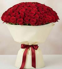 Букет 101 Красная роза Милано #REPLACE_PRED# Новичихе