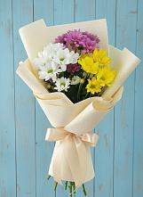 Букет цветов из:  Хризантемы в Новичихе