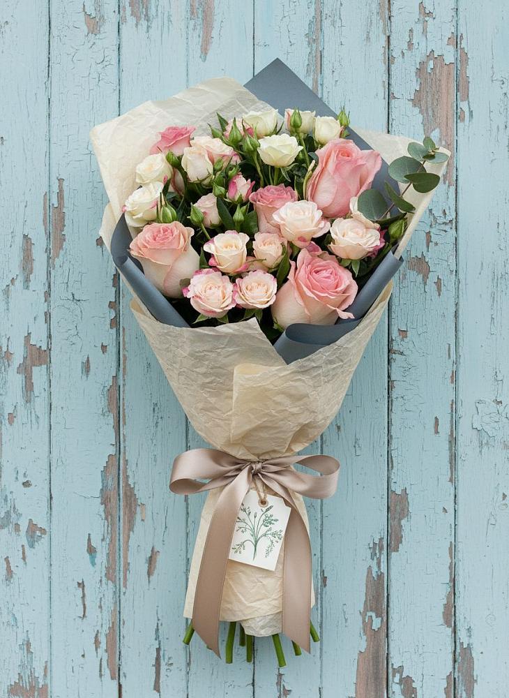 Букет цветов из: Розы в Новичихе