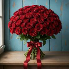 Букет Красные розы Блэк Меджик в Новичихе