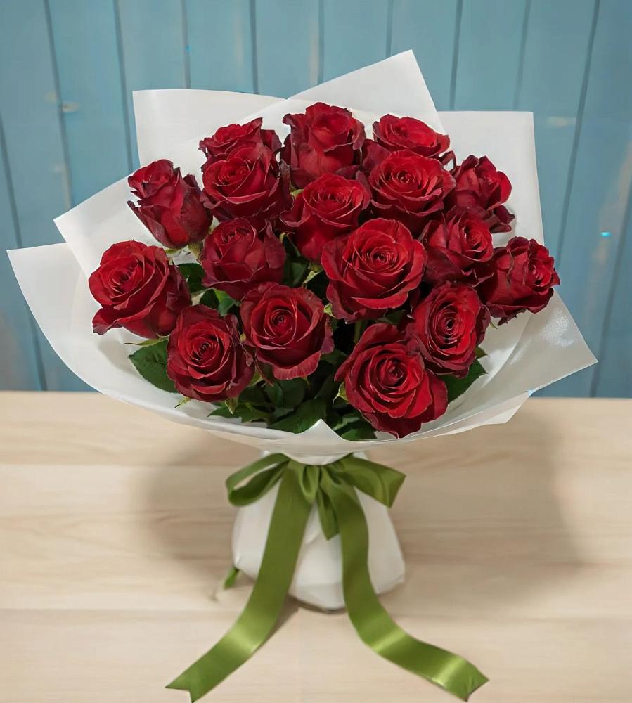 Букет Красные розы в Новичихе