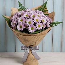 Букет цветов из:  Хризантемы #REPLACE_PRED# Новичихе