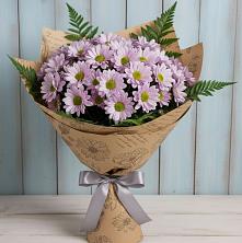 Букет цветов из:  Хризантемы в Новичихе