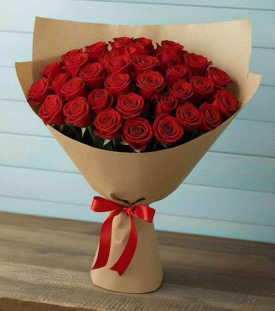 Букет Красные розы Милано в Новичихе