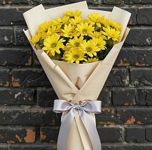 Букет цветов из:  Хризантемы в Новичихе