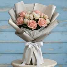 Букет цветов из:  Розы в Новичихе