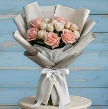 Букет цветов из:  Розы в Новичихе