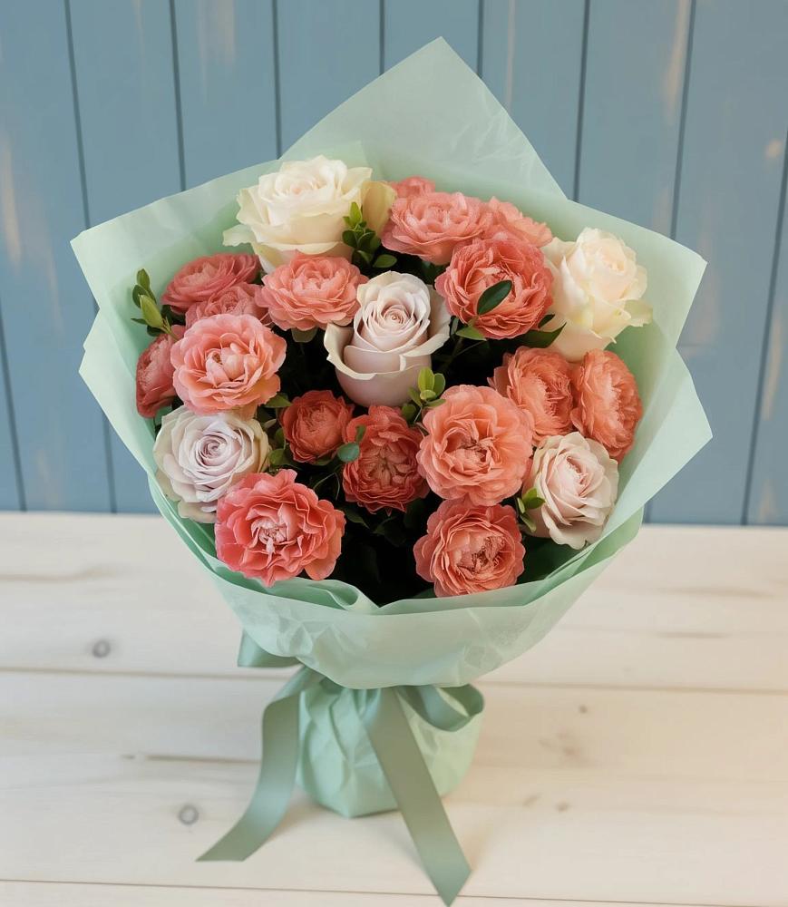 Букет цветов из: Розы в Новичихе