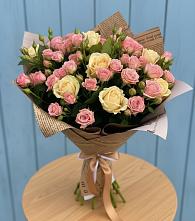 Букет цветов из:  Розы в Новичихе