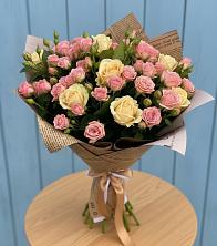 Букет цветов из:  Розы в Новичихе