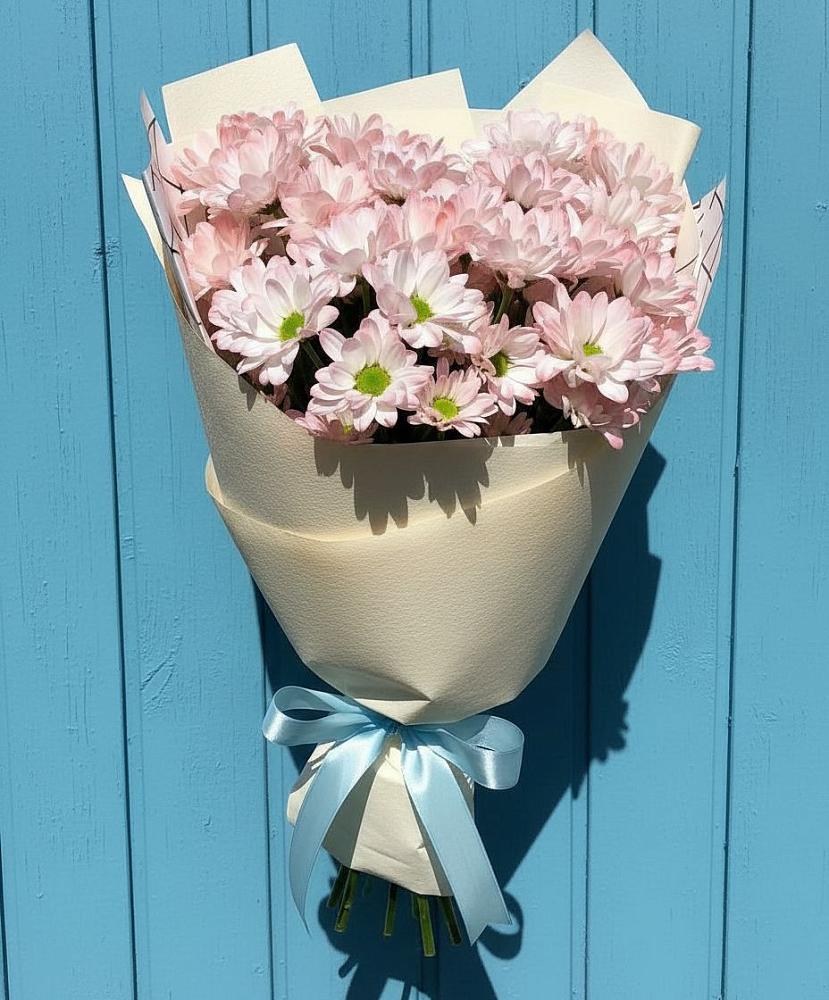 Букет цветов из: Хризантемы в Новичихе