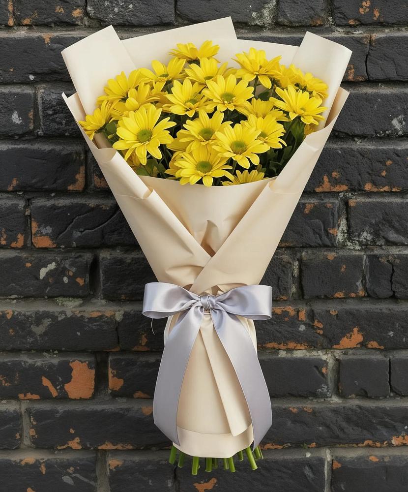 Букет цветов из: Хризантемы в Новичихе