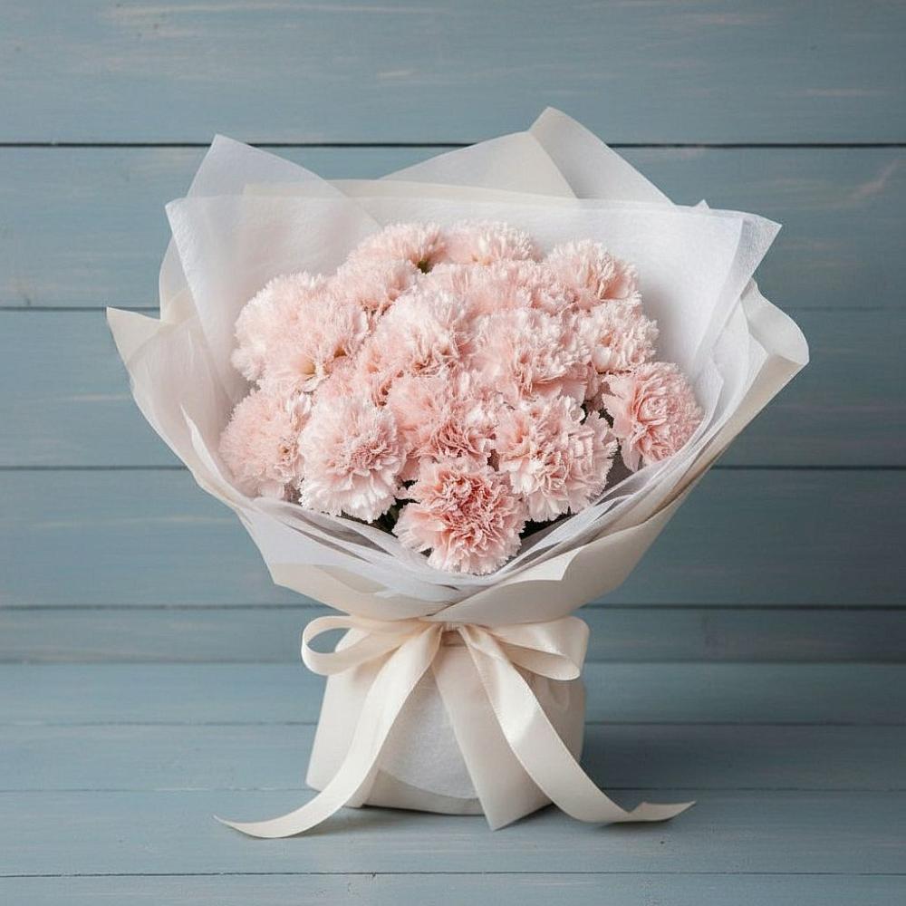 Букет цветов из: Гвоздики в Новичихе