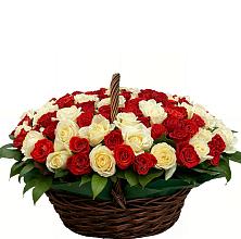 Премиум букет из: Розы #REPLACE_PRED# Новичихе