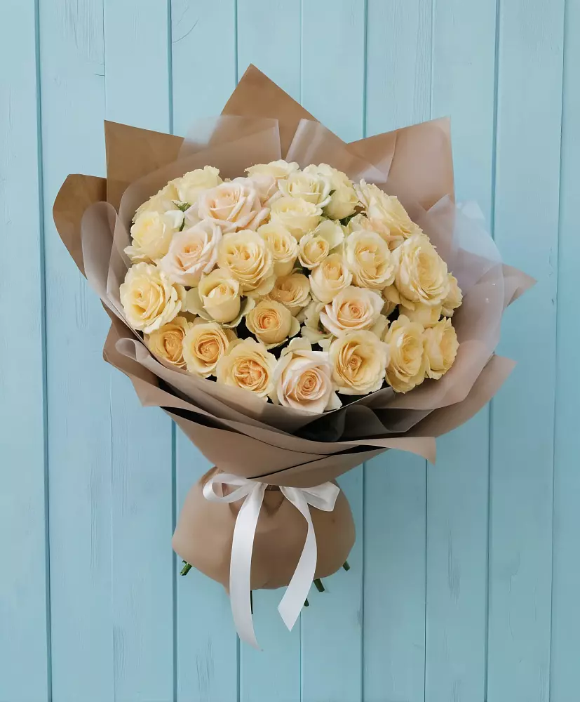 Букет Кремовое облако в Новичихе