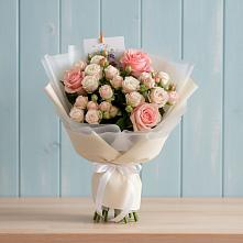 Букет цветов из:  Розы в Новичихе