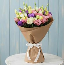 Букет цветов из:  Лизиантусы #REPLACE_PRED# Новичихе