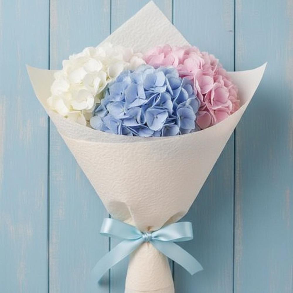 Букет цветов из: Гортензия в Новичихе